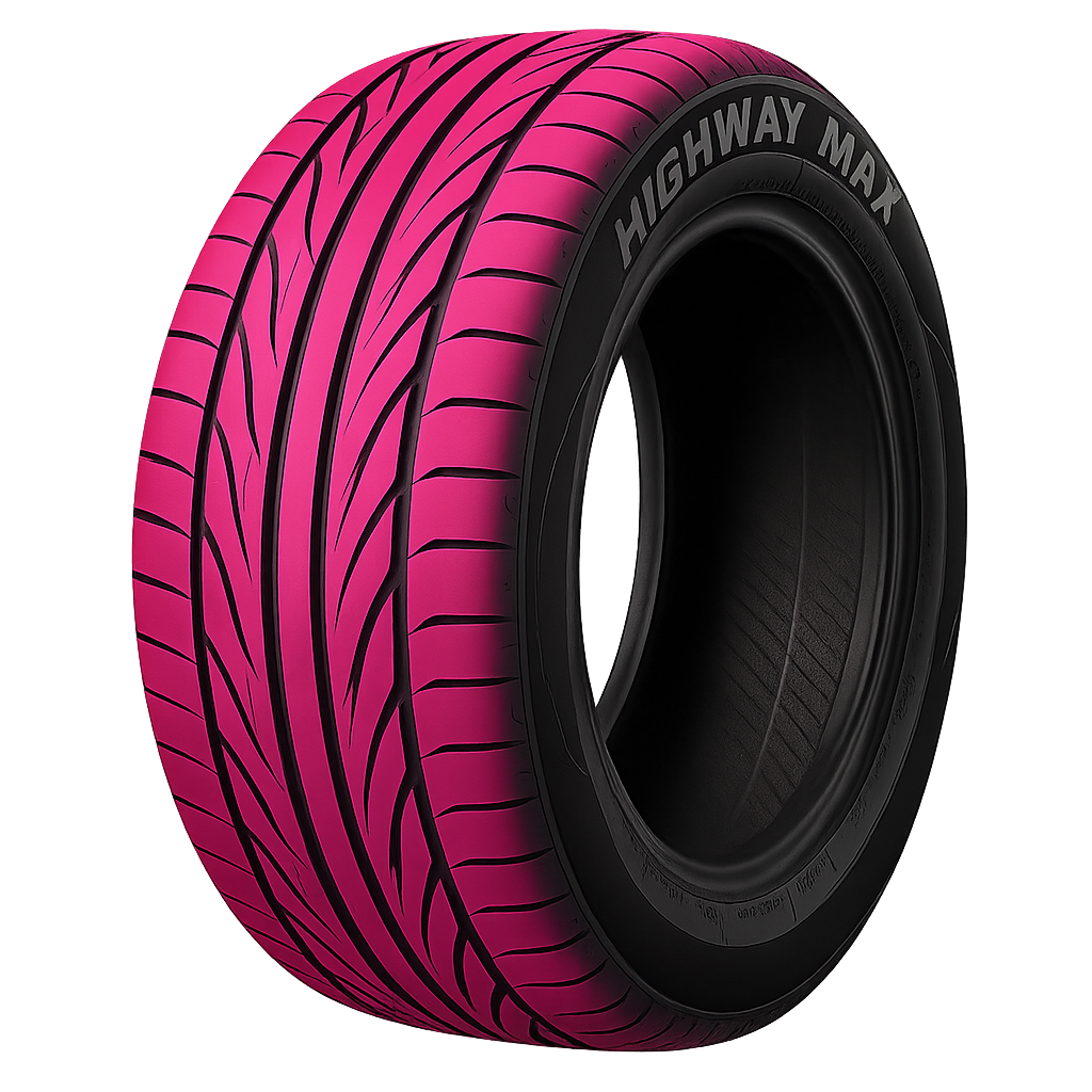 Pink Inner Tyres 185/60R14 Highway Max - HOT Pink Smoke – Highway Max - Colored Smoke ...